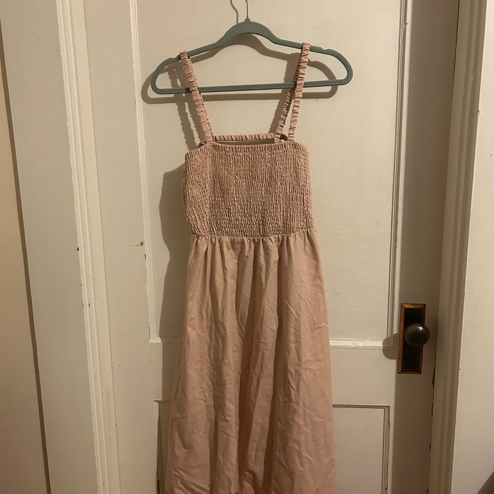 Strappy Forever 21 Tan Dress